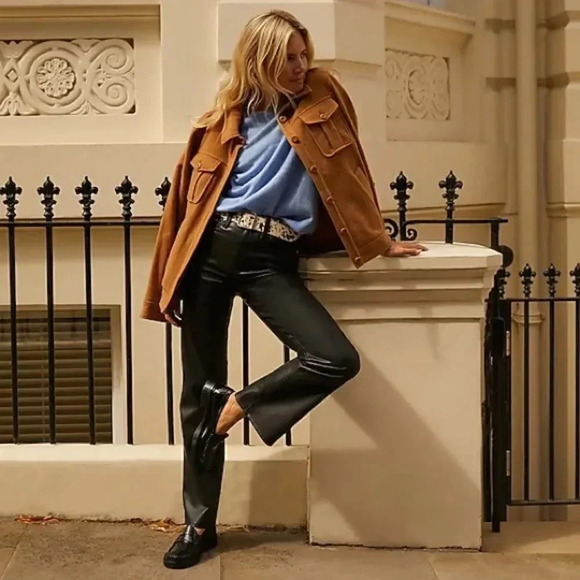 Jcrew Camel Color Shirt-jacket in stretch wool - Picture 3 of 15